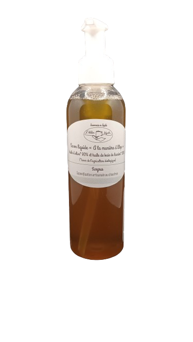 Savon liquide « À la manière d'Alep » (200ml - 300ml - 1L)